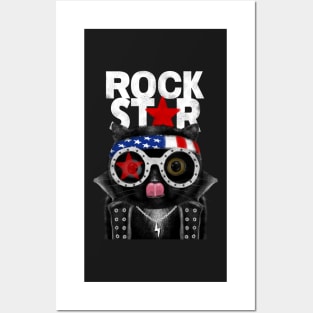 My Cat Is Rockstar Posters and Art